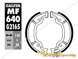 Mâchoires de frein avant/arrière GALFER Ø130x28mm pour scooter BOOSTER / BW'S / 125 MAJESTY / CYGNUS / YBB R