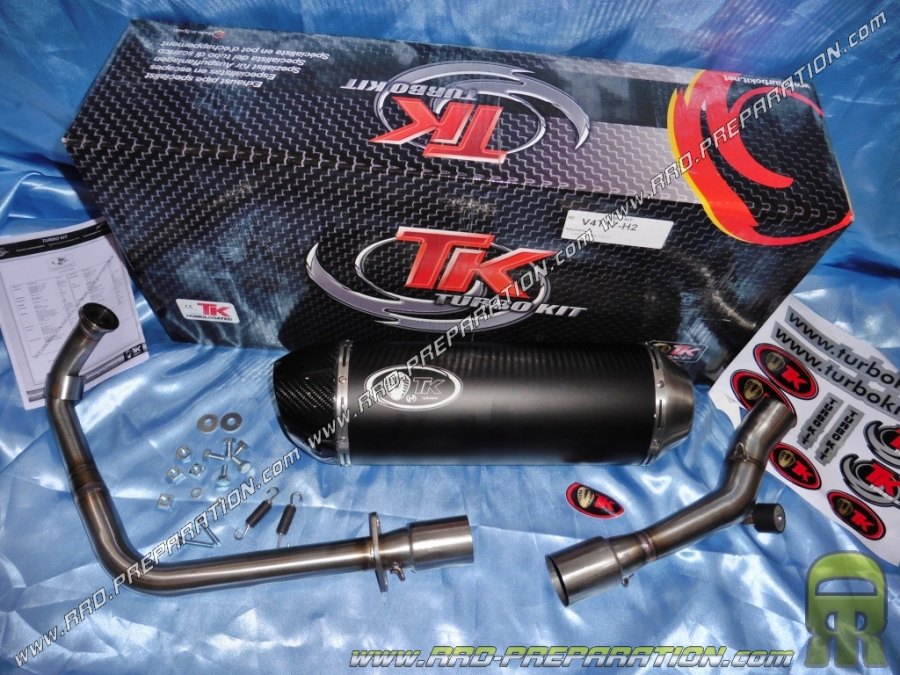 Pot d'échappement TURBOKIT TK H2 pour YAMAHA YBR 125cc 4T