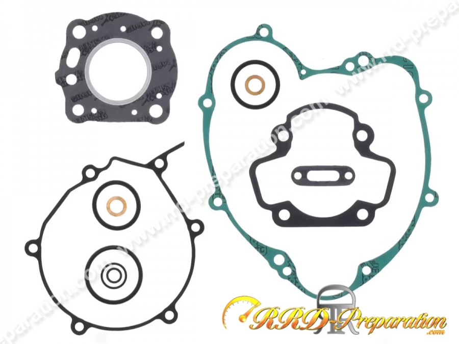 Kit joints moteur complet (12 pièces) ATHENA pour moteur KAWASAKI KX, SUZUKI RM.. 60cc de 1985 à 2003