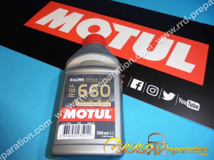 Liquide de frein MOTUL RBF 660 FACTORY LINE 500ml