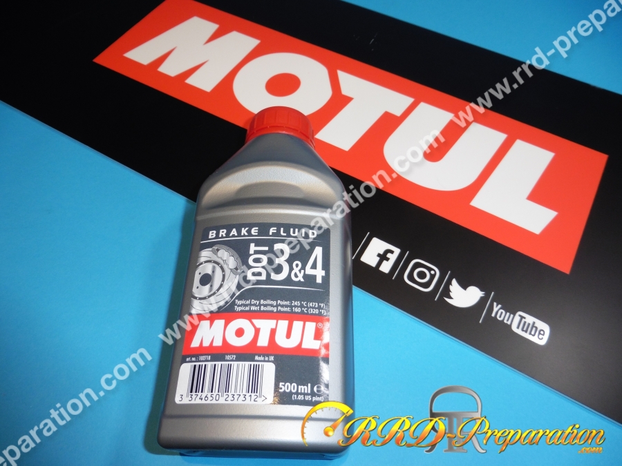 Liquide de frein MOTUL DOT 3 & 4 500ml