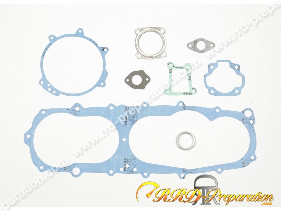 Kit joints moteur complet (8 pièces) ATHENA pour moteur SUZUKI FA, FS, FZ.. 50cc de 1979 à 1991