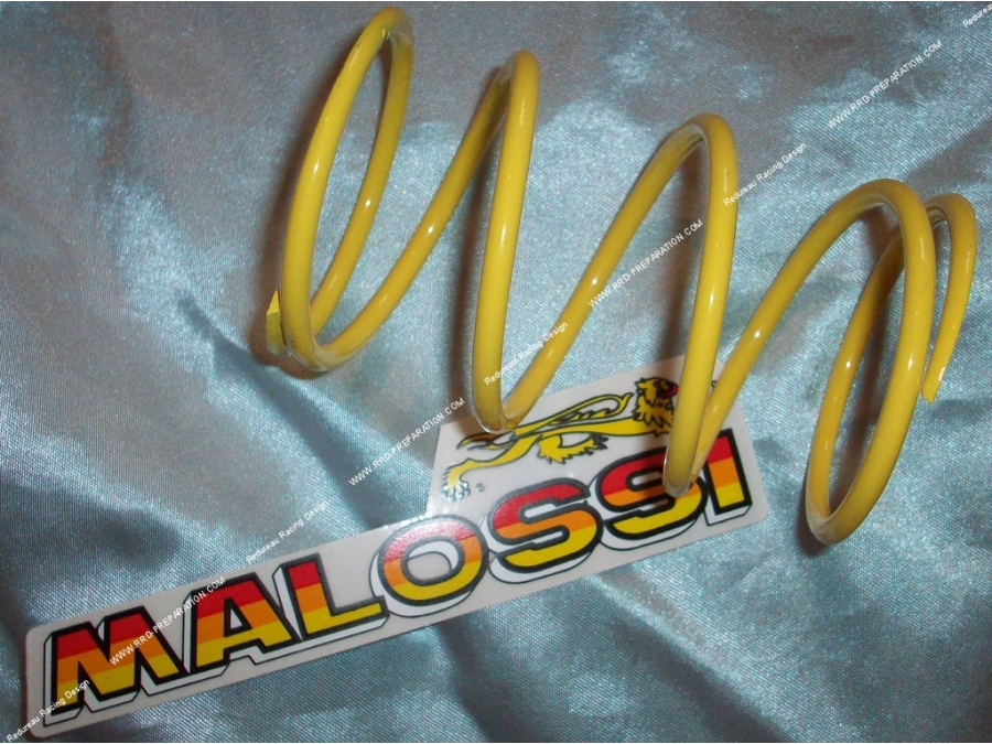 Opción de resorte de empuje rojo o amarillo MALOSSI / MHR para Peugeot Fox y Honda Wallaroo