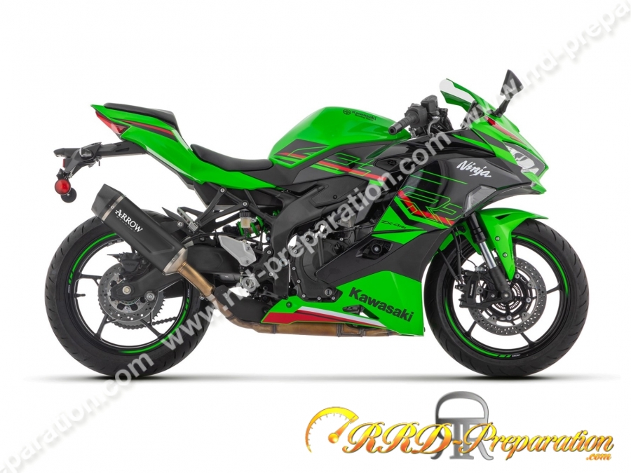 Silencieux d'échappement INDY RACE EVO ARROW pour KAWASAKI ZX-4R à partir de 2024