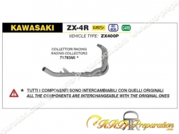 Collecteur d'échappement Racing ARROW pour KAWASAKI ZX-R4 à partir de 2024