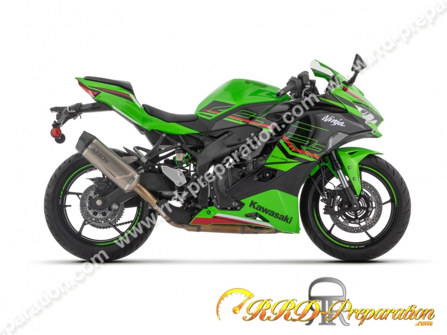 Ligne d'échappement complète INDY RACE EVO ARROW pour KAWASAKI ZX-4R à partir de 2024