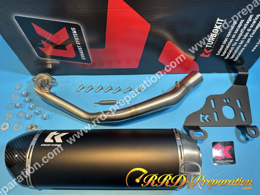 Pot d'échappement TURBO KIT H2 pour maxiscooter 4T APRILIA SR GT 125 2022, 2023