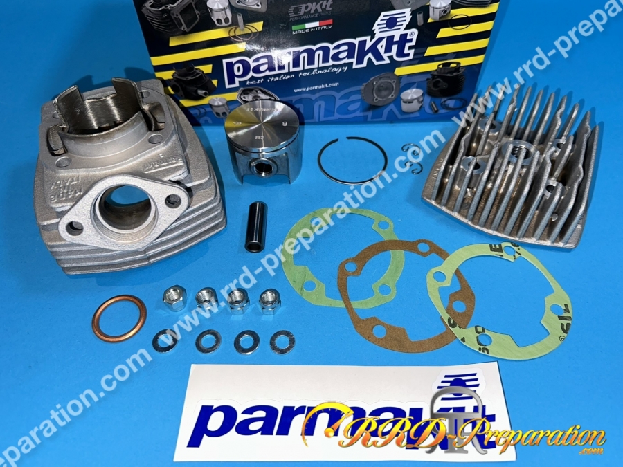 Kit 77cc Ø50mm PARMAKIT avec culasse air aluminium peugeot 103, fox & wallaroo