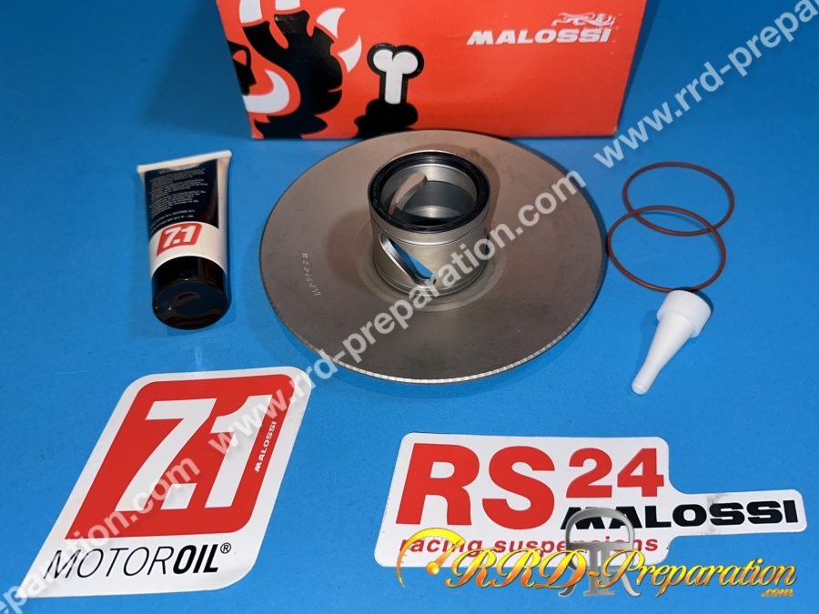 Demi correcteur MALOSSI TORQUE DRIVER pour maxi scooter 2T PIAGGIO, GILERA, APRILIA... 125, 150 et 180