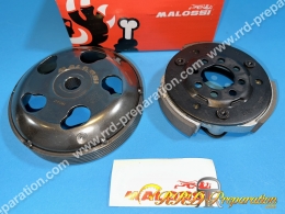 Embrayage MAXI FLY CLUTCH avec cloche MALOSSI Ø134mm pour scooter APRILIA SR 125, GILERA RUNNER 125, TYPHOON 125, 180... 2T