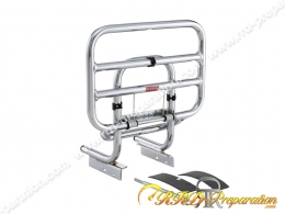 Chrome rear luggage rack...