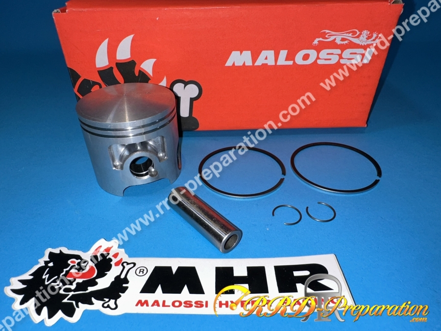 Piston bi segment MALOSSI  Ø57,5mm pour kit 125 MALOSSI aluminium sur BW'S, AEROX, BOOSTER, NITRO 100cc...