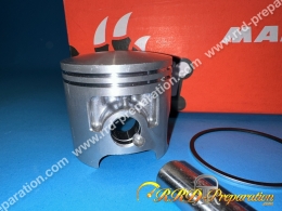 Piston bi segment MALOSSI  Ø57,5mm pour kit 125 MALOSSI aluminium sur BW'S, AEROX, BOOSTER, NITRO 100cc...