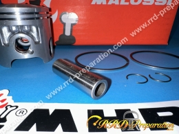 Piston bi segment MALOSSI  Ø57,5mm pour kit 125 MALOSSI aluminium sur BW'S, AEROX, BOOSTER, NITRO 100cc...