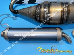 Pot d'échappement MALOSSI MHR BIG BORE Ø52mm pour scooter minarelli horizontal (nitro, aerox, ovetto, neos, ...)