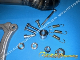 Pot d'échappement MALOSSI MHR BIG BORE Ø52mm pour scooter minarelli horizontal (nitro, aerox, ovetto, neos, ...)