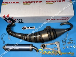 Pot d'échappement MALOSSI MHR BIG BORE Ø52mm pour scooter minarelli horizontal (nitro, aerox, ovetto, neos, ...)