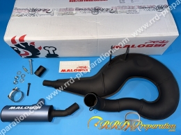 Pot d'échappement MALOSSI POWER EXHAUST BLACK SOUND pour LML STAR 125, VESPA COSA, PX