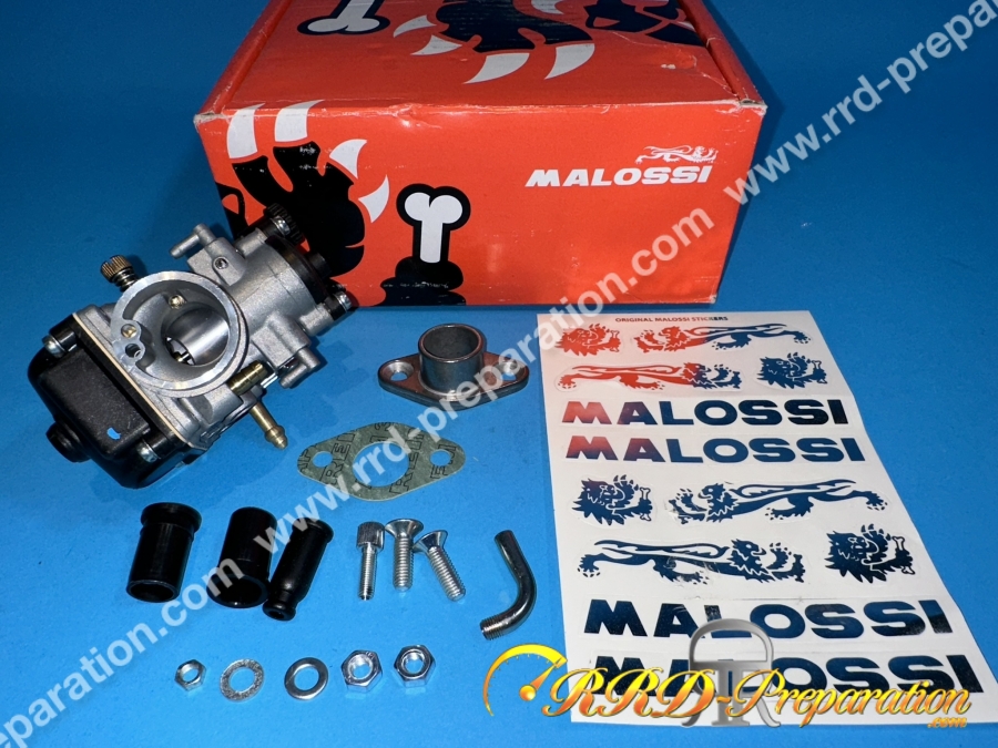 Kit carburation MALOSSI Ø19mm pour scooter APRILIA SR, SUZUKI KATANA, ZILLON...  (moteur MORINI)