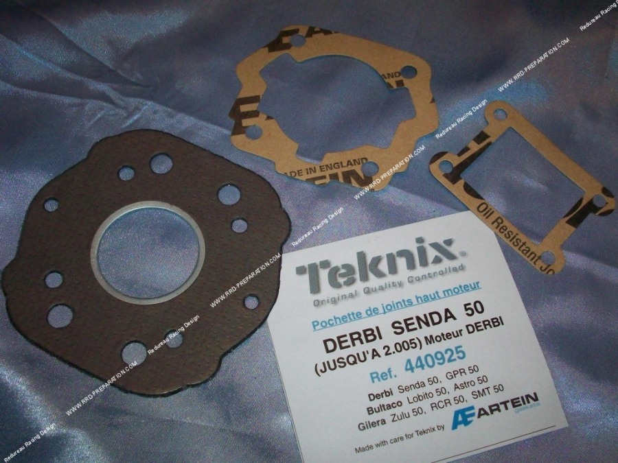 Pack joint ARTEIN by TEKNIX haut moteur DERBI euro 1 & 2
