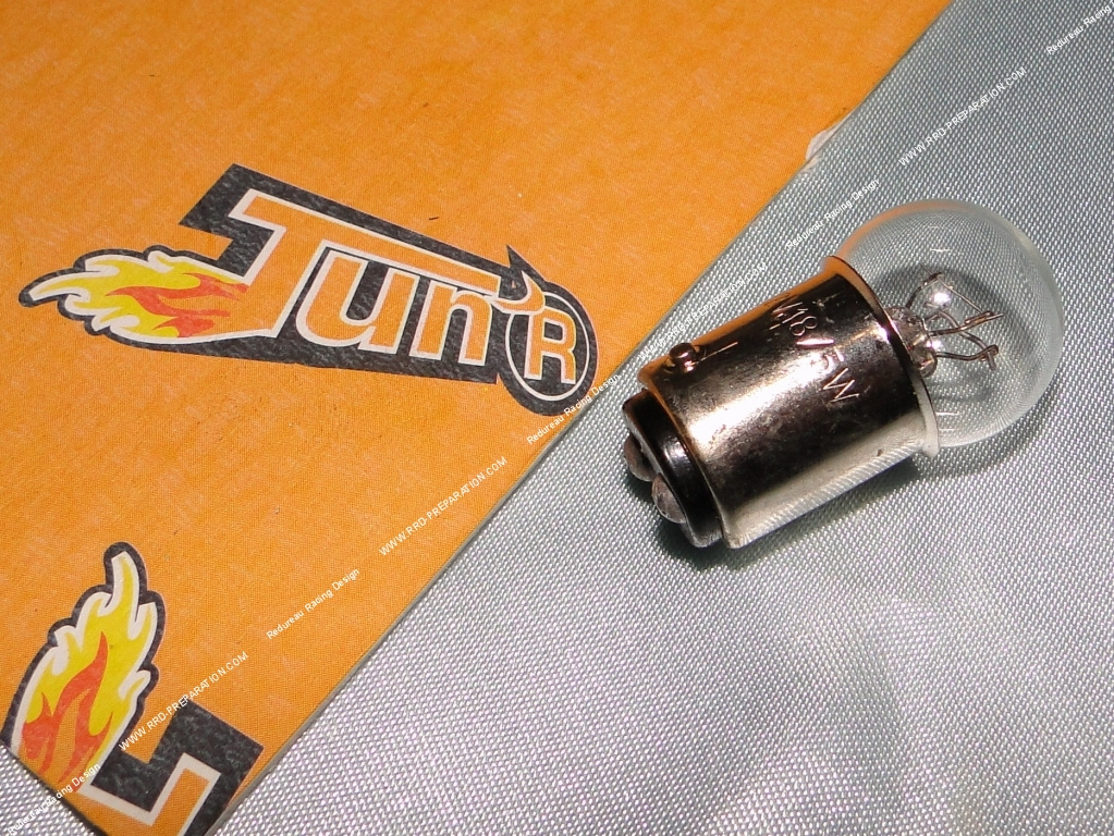 Headlight bulb BAY15D TUN 'R stop light, standard lamp has clips 12V