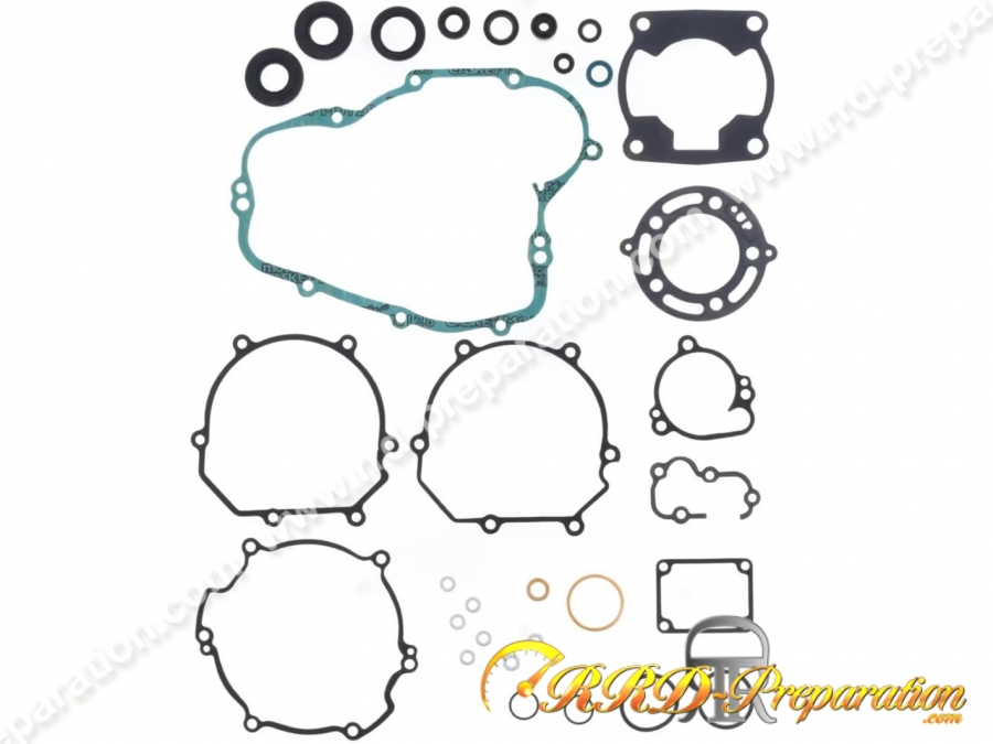 Kit joints moteur complet avec joints d'huile (31 pièces) ATHENA pour moteur KAWASAKI KX 100 et 112cc de 2014 à 2023