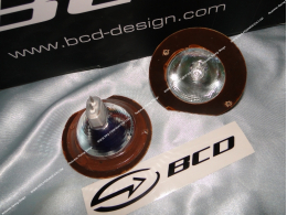 Dichroic halogen 12V 20W Ø50mm pre-mounted on plate for BCD masks