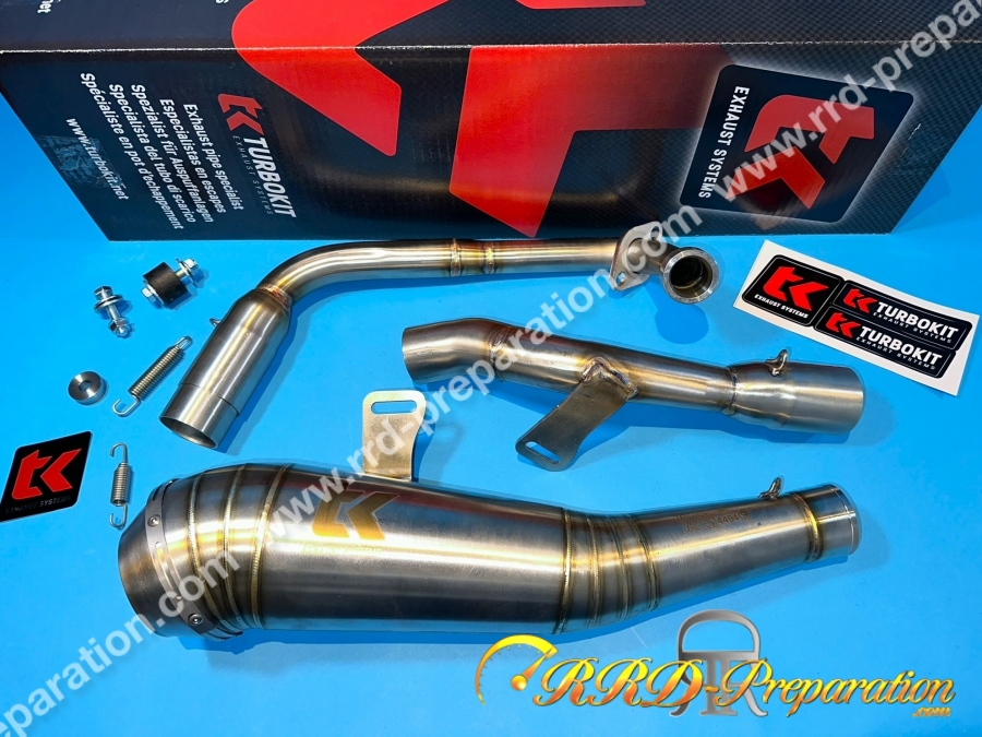 Pot d'échappement TURBOKIT TK GP H3 pour ZONTES G1, U1... 125 à partir de 2020