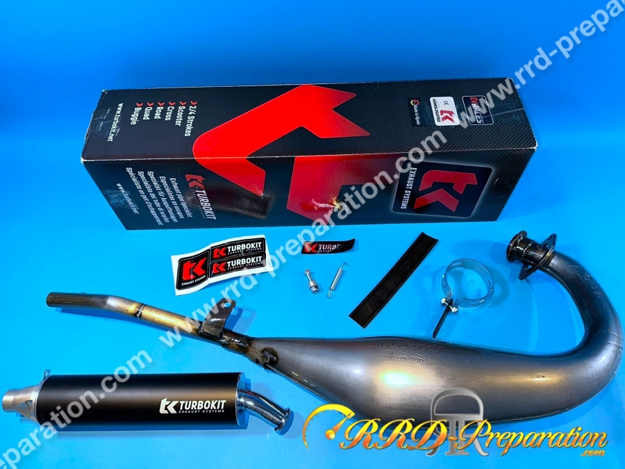 Pot d'échappement TK TURBOKIT Racing pour HONDA NSR 125 2T avant 1997 (silencieux carbone ou noir)