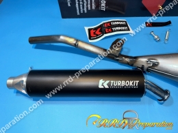 Pot d'échappement TK TURBOKIT Racing pour HONDA NSR 125 2T avant 1997 (silencieux carbone ou noir)