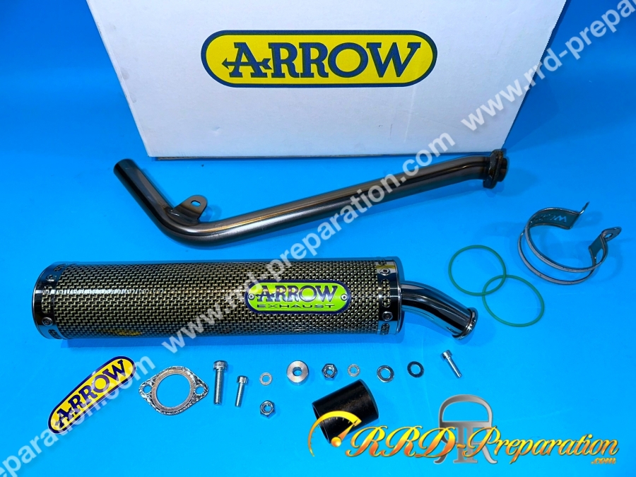 Silencieux d'échappement ARROW All-Road pour APRILIA MX 125 2T de 2004 à 2008