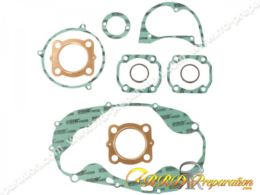 Kit joints moteur complet (10 pièces) ATHENA pour moteur YAMAHA RD S / C / D / E / F 400 cc de 1976 à 1979