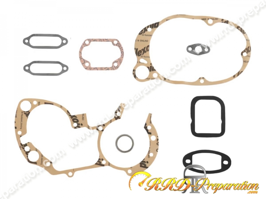 Kit joints moteur complet (9 pièces) pour moteur SACHS saxonette 50cc