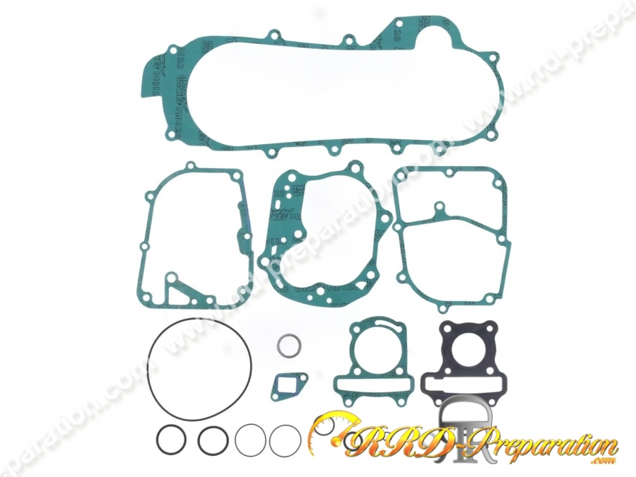 Kit joints moteur complet (19 pièces) ATHENA pour moteur SYM FIDDLE, SYMPLY.. 50cc de 2007 à 2018