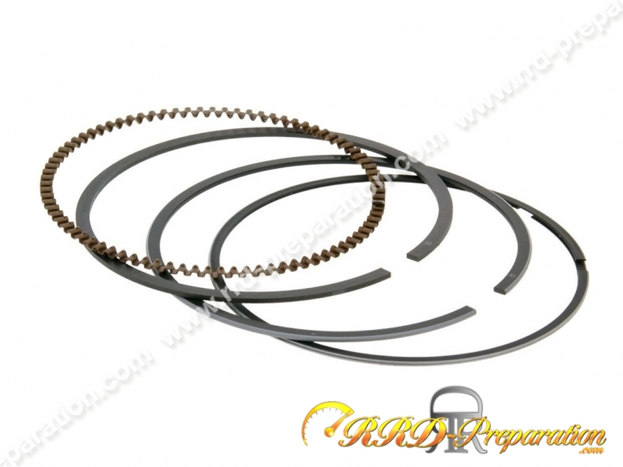 Segments Ø58mm pour piston 125 AIRSAL sur kit AIRSAL Ø58mm aluminium KTM DUKE 125 et RC 125 2010 à 2023