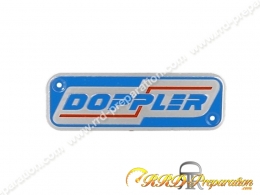 Plaque de pot avec logo DOPPLER Vintage pour silencieux d'échappement