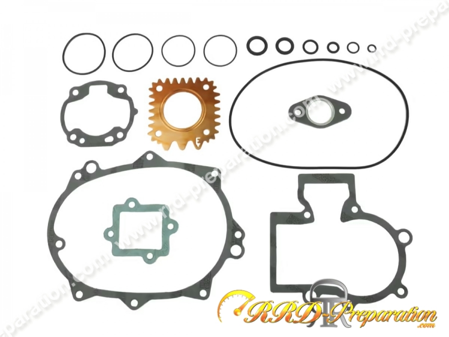 Kit joints moteur complet (17 pièces) ATHENA pour moteur APRILIA SCARABEO DITECH 50 cc de 2001 à 2004