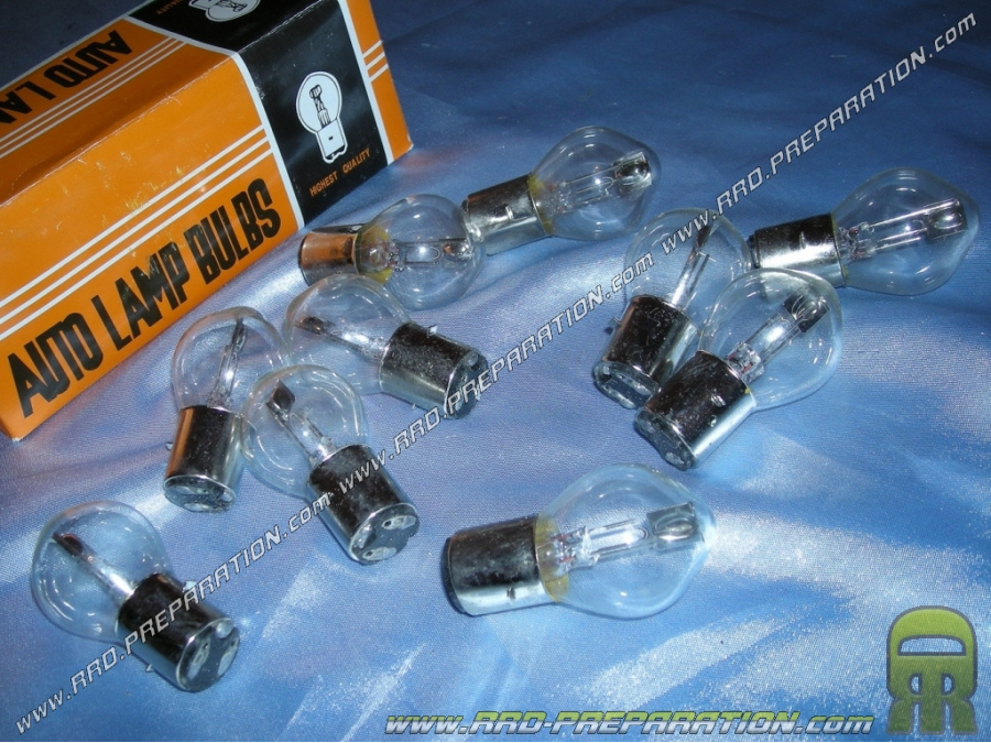 Ampoule standard Flosser BA20d Bulb S2 - Ampoules et led - Eclairages -  Moto & scooter