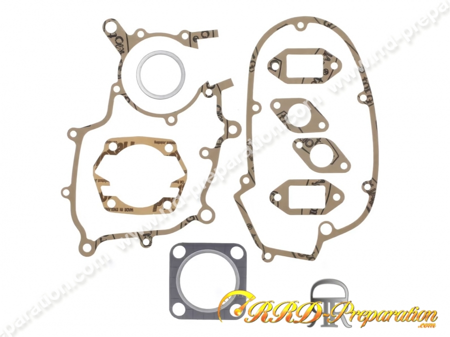 Kit joints moteur complet (9 pièces) ATHENA pour moteur BENELLI 2T CROSS 5 SPEED 125 cc