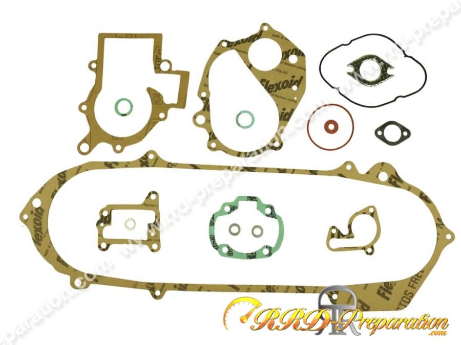 Kit joints moteur complet (16 pièces) ATHENA pour moteur ITALJET FORMULA, FRANCO MORINI.. 50cc de 1994 à 2000