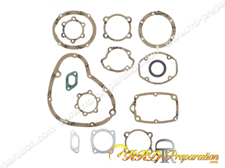 Kit joints moteur complet (14 pièces) ATHENA pour moteur LAMBRETTA L, LAMBRO.. 450 et 500cc