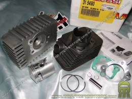 Kit 65cc complete Ø43mm with cylinder head (axis Ø10/12mm) MALOSSI CVF cast iron PIAGGIO Ciao, cheer, boss, grillo, if, superbra