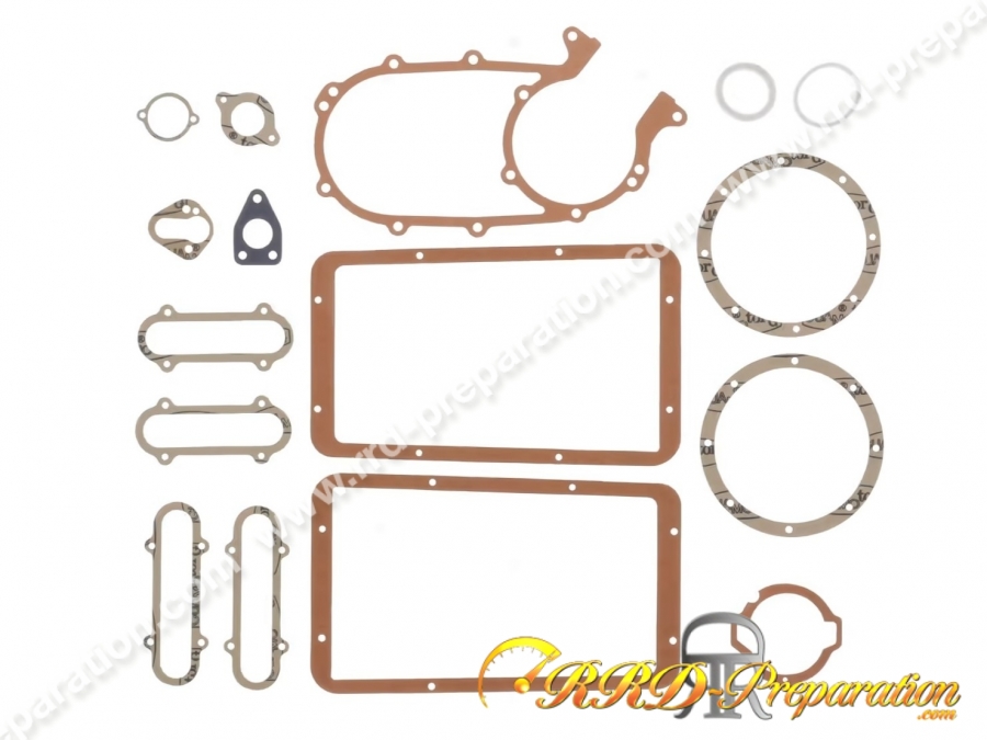 Kit joints moteur complet (16 pièces) ATHENA pour moteur PIAGGIO APE C / C3 / C4 / PENTARO 150 cc de 1953 à 1958