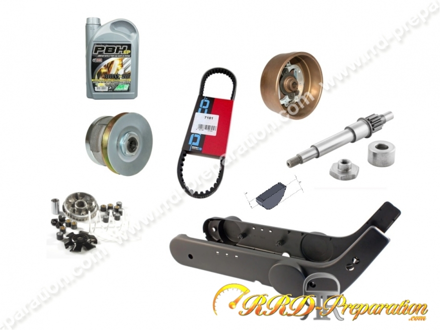 Kit complet de passage d'embrayage vers variateur pour PIAGGIO CIAO