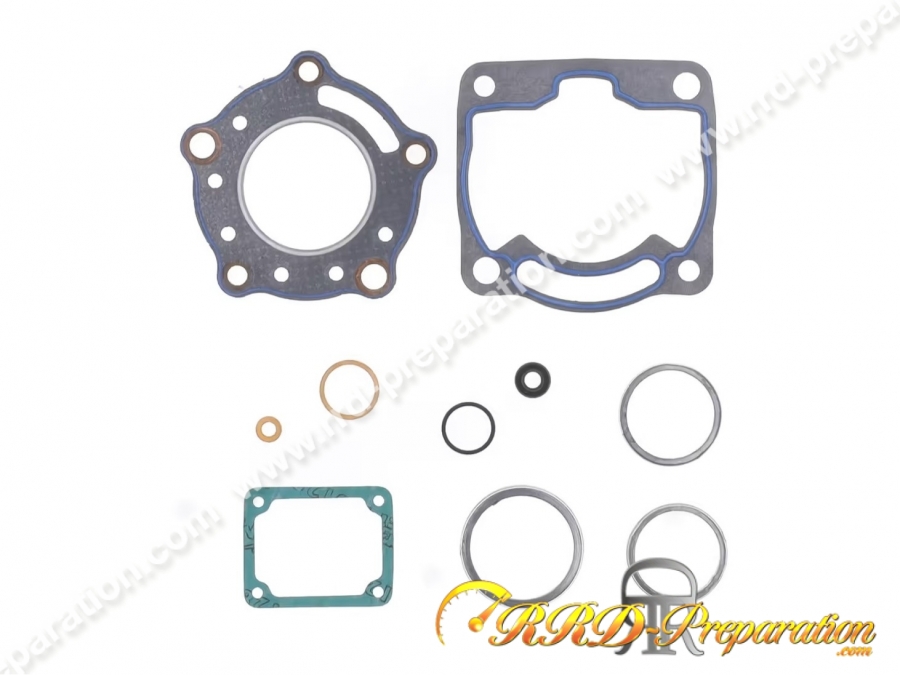 Kit joints cylindre alésage standard Athena et original (10 pièces) pour moteur APRILIA RS, SUZUKI RGV.. 250cc de 1991 à 2003