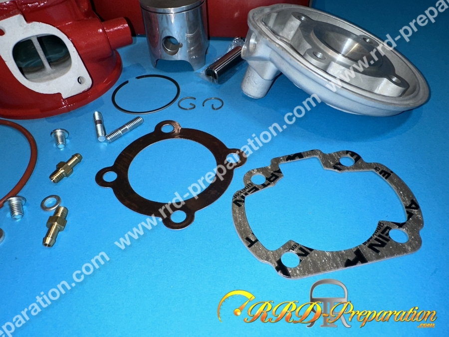 Kit 70 AIRSAL Xtrem rouge Ø47,6mm (course 40mm, axe de 12mm) minarelli horizontal liquide (nitro