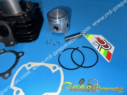 Cylindre / piston sans culasse DR Racing fonte 70cc Ø47mm pour scooter PEUGEOT air avant 2007 (buxy, tkr, speedfight...)