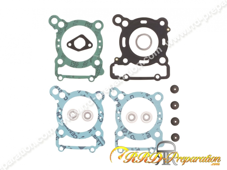 Kit joints haut moteur (18 pièces) ATHENA pour moteur APRILIA SCARABEO MOTORE PIAGGIO 125 cc de 2007 à 2012