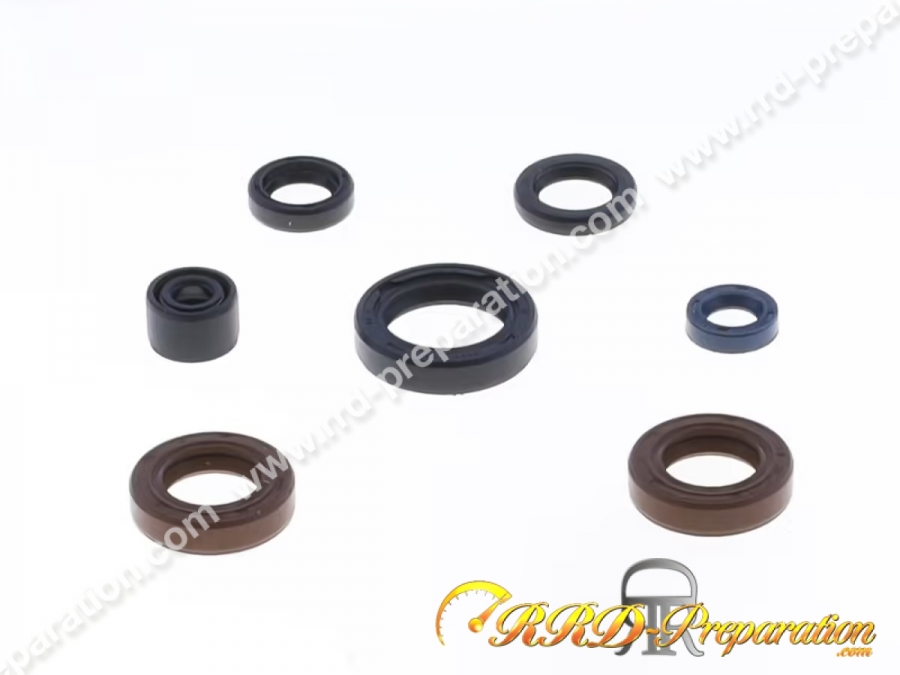 Kit de 7 joints SPI ATHENA pour moto CAGIVA COCIS, K3, PRIMA, SUPER CITY.. de 50 à 75cc de 1988 à 1997