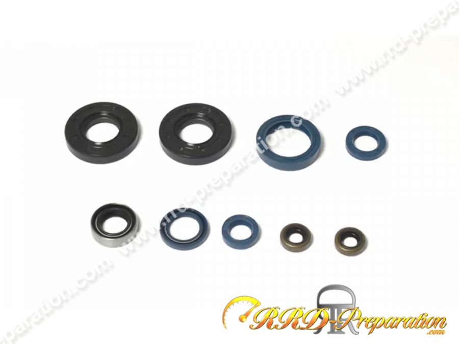 Kit de 9 joints spi viton ATHENA complet pour moto CAGIVA, HUSQVARNA WMX, WRX... 125cc de 1985 à 1990